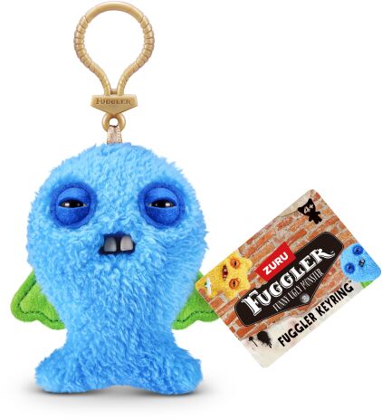 Zuru Λούτρινο Fuggler Keyrings-10 Σχέδια (15706) (4)