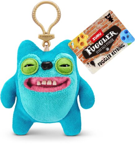 Zuru Λούτρινο Fuggler Keyrings-10 Σχέδια (15706) (8)