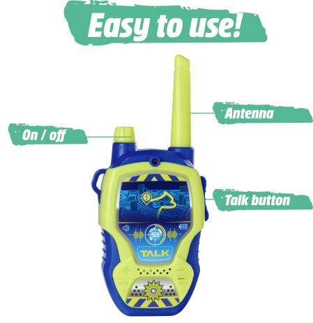 Dickie Walkie Talkie "Police" 100m-2,4G (201118197) (2)