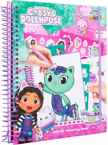 CAN Gabby's Dollhouse Μπλοκ Ζωγραφικής (GD24356) (0)