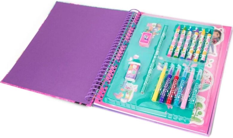 CAN Gabby's Dollhouse Μπλοκ Ζωγραφικής (GD24356) (1)