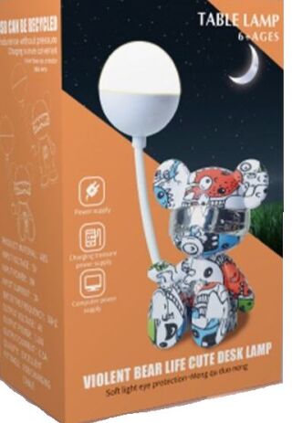 BW Λάμπα Αρκουδάκι B/O-3 Σχέδια-1Τμχ (6617-15M) (1)