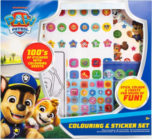 RMS Paw Patrol Σετ Ζωγραφικής & Αυτοκόλλητα 500Τμχ (97-0266) (0)
