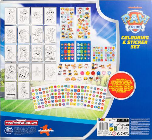 RMS Paw Patrol Σετ Ζωγραφικής & Αυτοκόλλητα 500Τμχ (97-0266) (1)