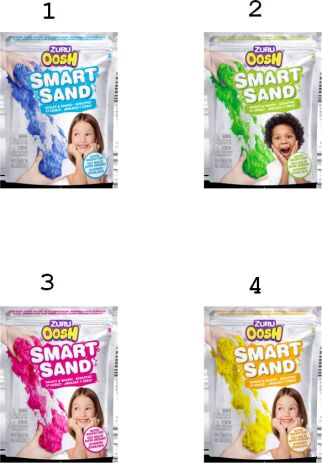 Zuru Oosh Smart Sand Series 1 - 4 Σχέδια (86108TQ1) (1)