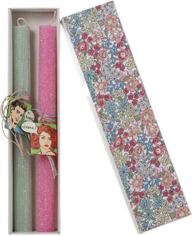 Λαμπαδάκια Τι Έχεις-Ζευγάρι Σε Κουτί (98.29.5091) (0)