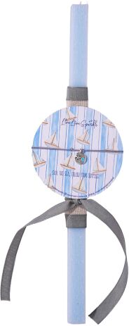 Λαμπαδάκι Βραχιόλι Επάργυρο Αστερίας Ματάκι 1.1cm (ML26040) (0)