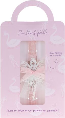 Λαμπάδα Νεράϊδα Glitter 14cm (ML26073) (0)