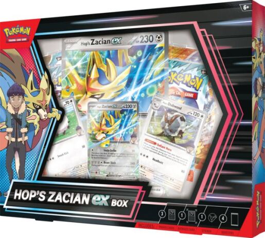 Pokemon:Hop’s Zacian ex Box (POK101588) (0)