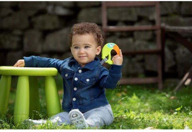 Chicco Δροσιστικός Κρίκος Οδοντοφυίας Funny 6m+ (C05-28160-30) (2)