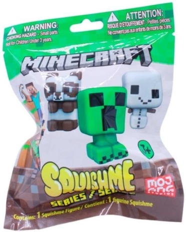 Minecraft Squishy Series 5-6 Σχέδια-1Τμχ (10524930) (0)