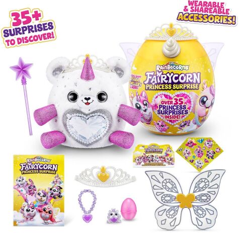 Rainbocorns Αυγό Princess Fairycorn Λούτρινο Series-6 Σχέδια (11809281) (2)