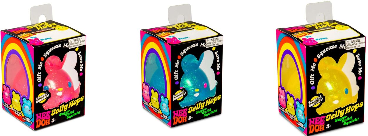 Nee Doh Μπάλα Jelly Hops-3 Σχέδια (15750720) (2)