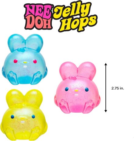 Nee Doh Μπάλα Jelly Hops-3 Σχέδια (15750720) (5)