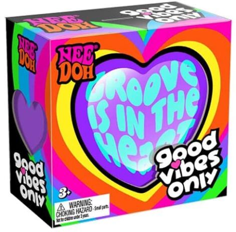 Nee Doh Μπάλα Good Vibes Only-6 Σχέδια (15750822) (1)