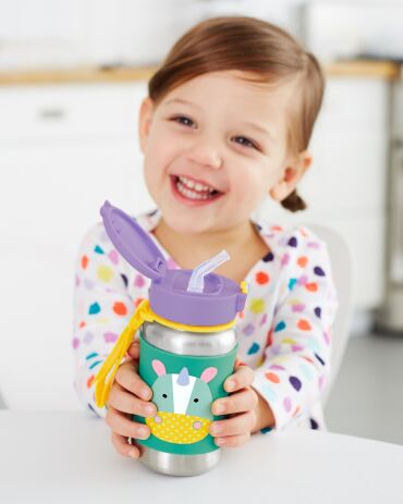 Skip Hop Zoo SS-Unicorn Παγούρι Με Καλαμάκι (252518) (2)