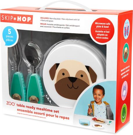 Skip Hop Zoo Mealtime Set-Pug (9N582410) (0)