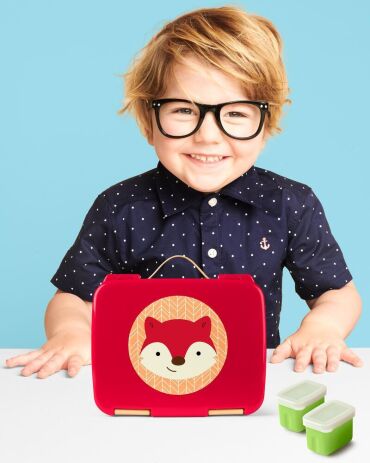 Skip Hop Zoo Bento-Fox Lunch Kit (9O286610) (3)