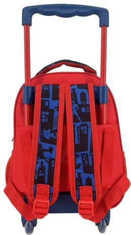 Spiderman Blue 26 Σακίδιο Νηπιαγωγείου Trolley (000508812) (1)