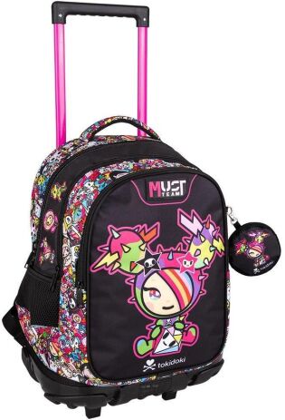 Tokidoki 25 Σακίδιο Trolley Μαύρο (000470333) (0)