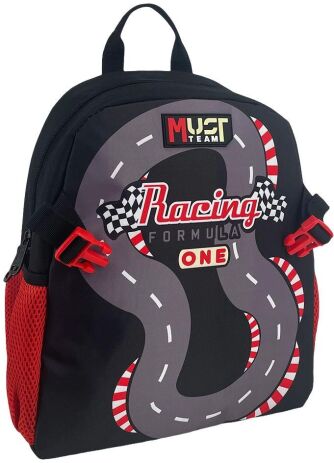 Must Team Racing 26 Σακίδιο Νηπιαγωγείου Με Τσαντάκι Μέσης Και Ώμου (000587539) (2)