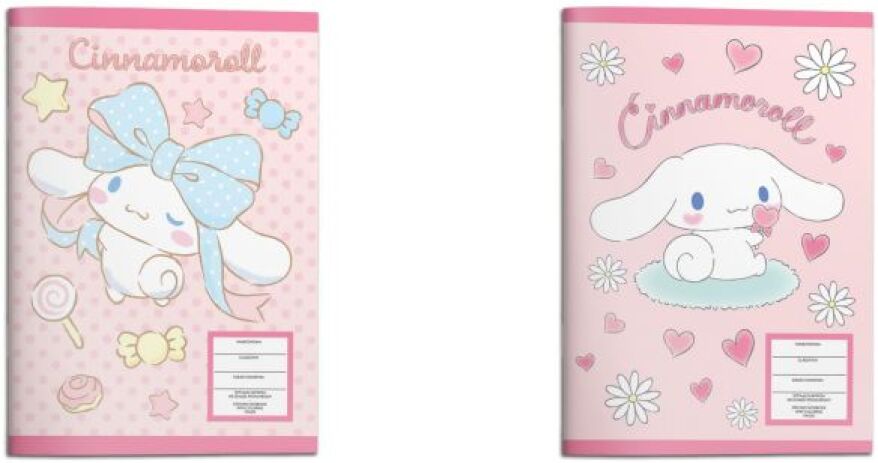 Cinnamoroll Τετράδιο Καρφίτσα 17x25 40 Φύλλων-2 Σχέδια-1Τμχ (000490298) (0)