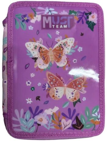 Must Team Butterflies Lilac 26 Κασετίνα Διπλή (000587246) (0)