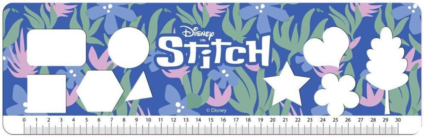 Lilo & Stitch Μπλοκ Ζωγραφικής 23X33 40 Φύλλων Με Αυτοκόλλητα Στένσιλ-2 Σχέδια-1Τμχ (000564982) (3)