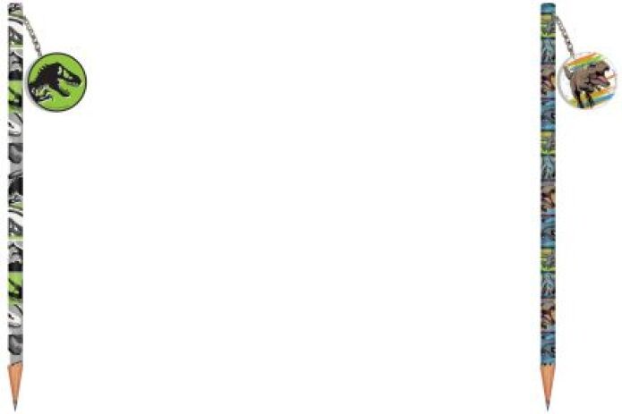 Jurassic Μολύβι Με Γόμα-2 Σχέδια-1Τμχ (000570972) (0)