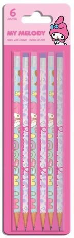 My Melody Μολύβι Με Γόμα 6τμχ (000490133) (0)