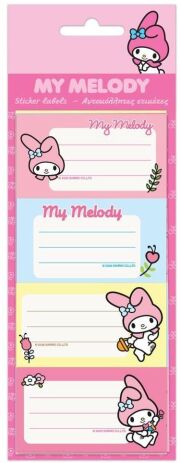 My Melody Ετικέτες Αυτοκόλλητες 20Τμχ (000490209) (0)