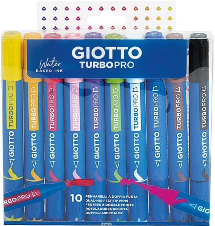 Giotto Μαρκαδόροι Turbo Pro 10Τμχ (428300) (0)