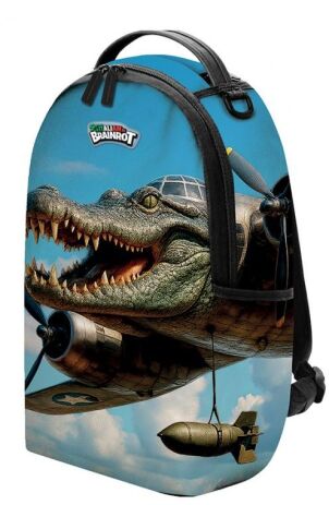 Brainrot 26 Σακίδιο Στρογγυλό Bombardino Crocodillo (263214) (0)