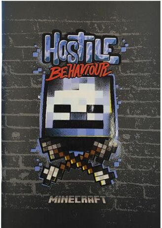 Minecraft 25 Τετράδιο Καρφίτσα 17x25 40 Φύλλων (25800) (0)