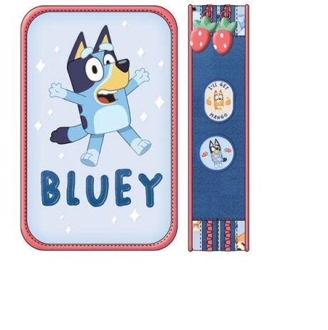 Bluey 26 Κασετίνα Διπλή Γεμάτη Blue (260331) (0)