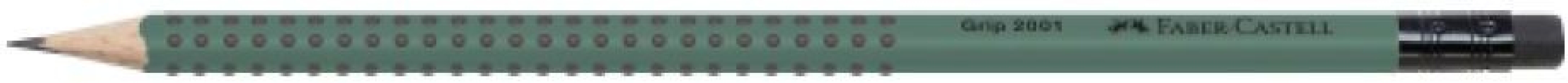 Faber Castell Μολύβι Grip Με Γόμα Χακί (12310837) (0)