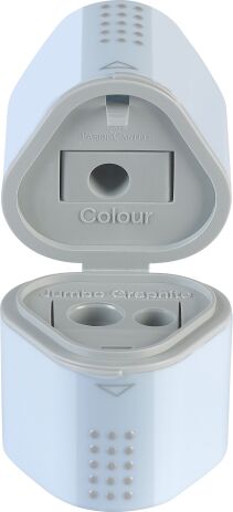 Faber Castell Ξύστρα Τριπλή Grip Trio Σιέλ (12310927) (0)