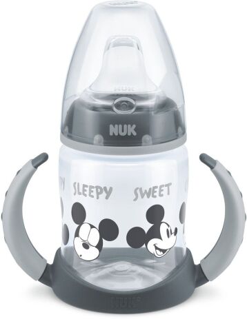 Nuk Μπιμπερό Πλαστικό PP 150ml Λαβές Mickey-2 Σχέδια (10743944) (2)