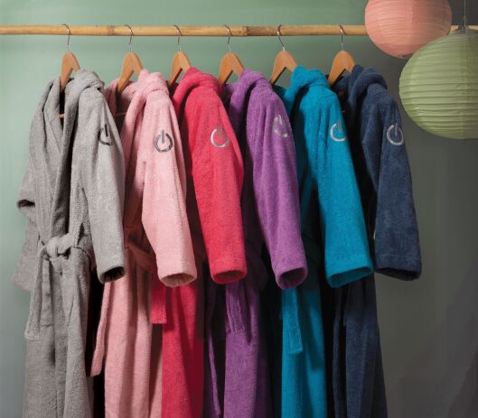 Nef Nef Μπουρνούζι Βαμβακερό Color Kids Pink No 6 (038493-PINK/6) (2)