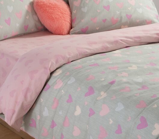 Nef Nef Σεντόνι Σετ 3Τμχ Hearts Attack Χ25/26 (038445) (1)