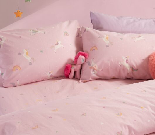 Nef Nef Σεντόνι Βαμβακερό Σετ 3Τμχ Unicorns Style Χ25/26 (038449) (2)