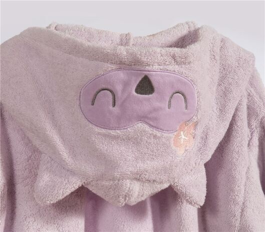 Nef Nef Μπουρνούζι Βαμβακερό Best Friends Lavender No 4 (038831) (1)