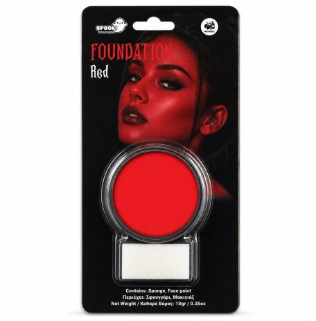 Makeup Κόκκινο Με Σφουγγαράκι 10gr (4372) (0)