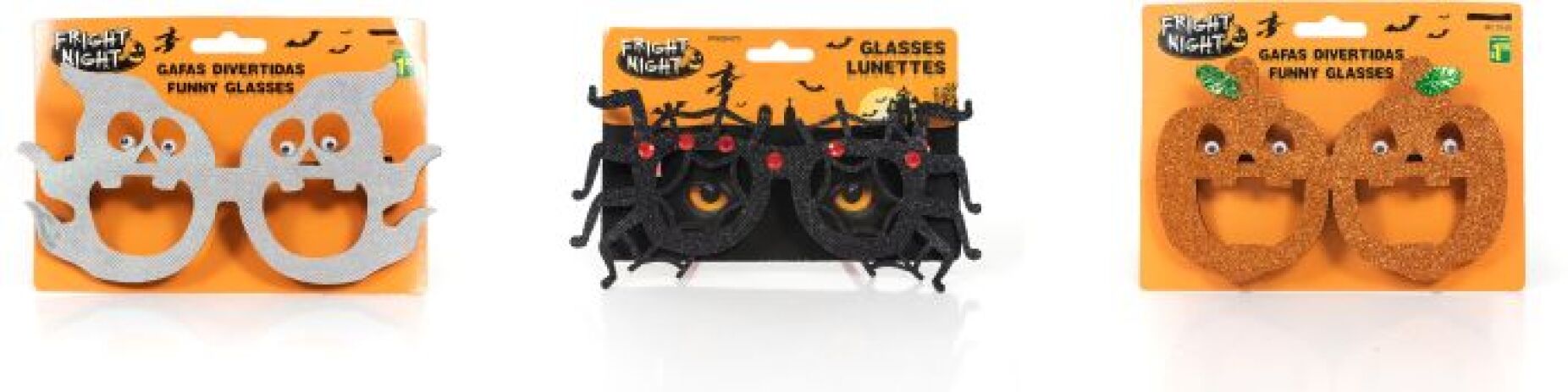Γυαλιά Halloween 18cm-3 Σχέδια (7001) (2)