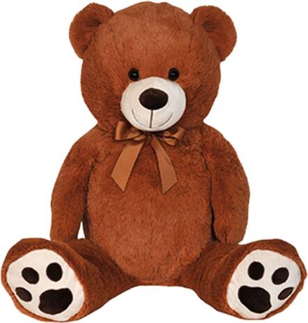Λούτρινη Αρκούδα 100cm Καφέ (B1288-2) (0)