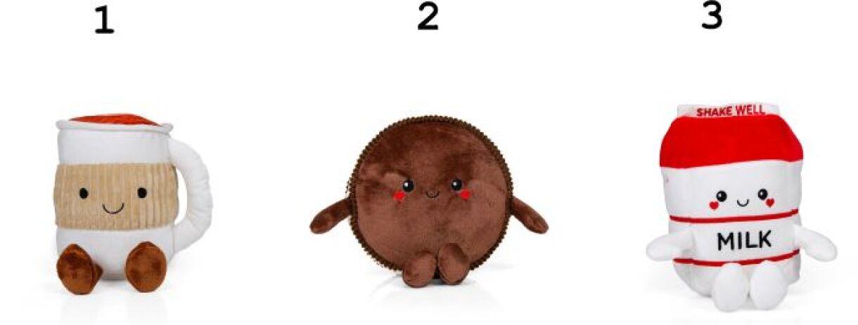 Λούτρινα Breakfast-Plushiverse 25cm.-3 Σχέδια (22254) (1)