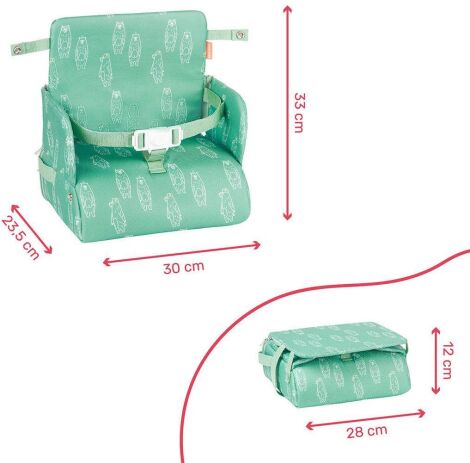 Badabulle Κάθισμα Φαγητού-Τσάντα Nomad Booster Seat Bears (B009409) (4)