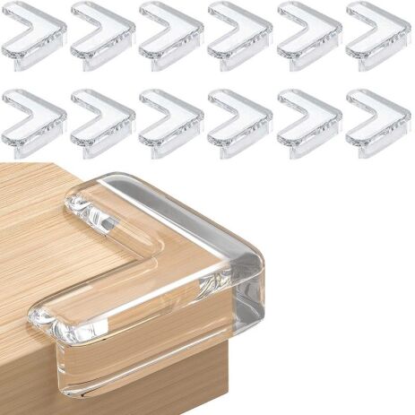 Sipo Προστατευτικά Γωνιών Διάφανα 12Τμχ (SIP-SBS-EC52) (1)