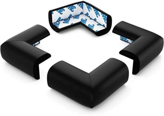 Sipo Προστατευτικά Γωνιών Αφρώδη 4Τμχ Μαύρο (SIP-SBS-T11-F2E) (1)