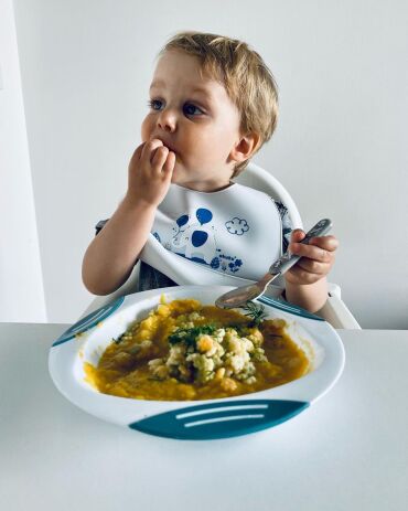 Akuku Σετ Πιρούνι-Κουτάλι Από Ανοξείδωτο Ατσάλι 9m+ Ροζ (A0101) (1)